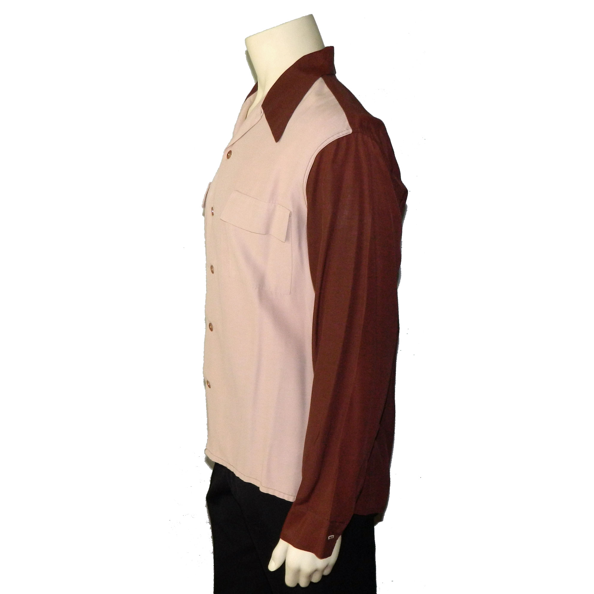 1940s panel front shirt