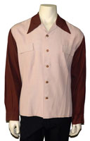 Vintage 1940s rayon shirt