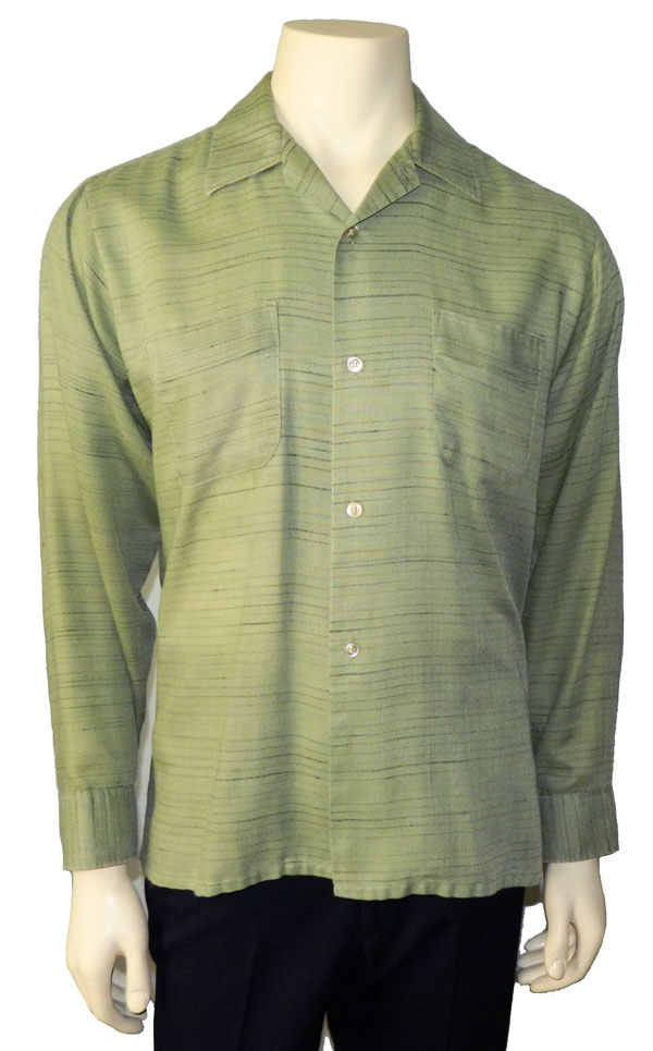 1950s green shirt