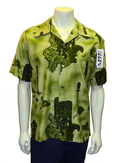 1960's cotton Hawaiian shirt