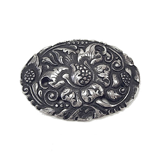 Yogya silver brooch
