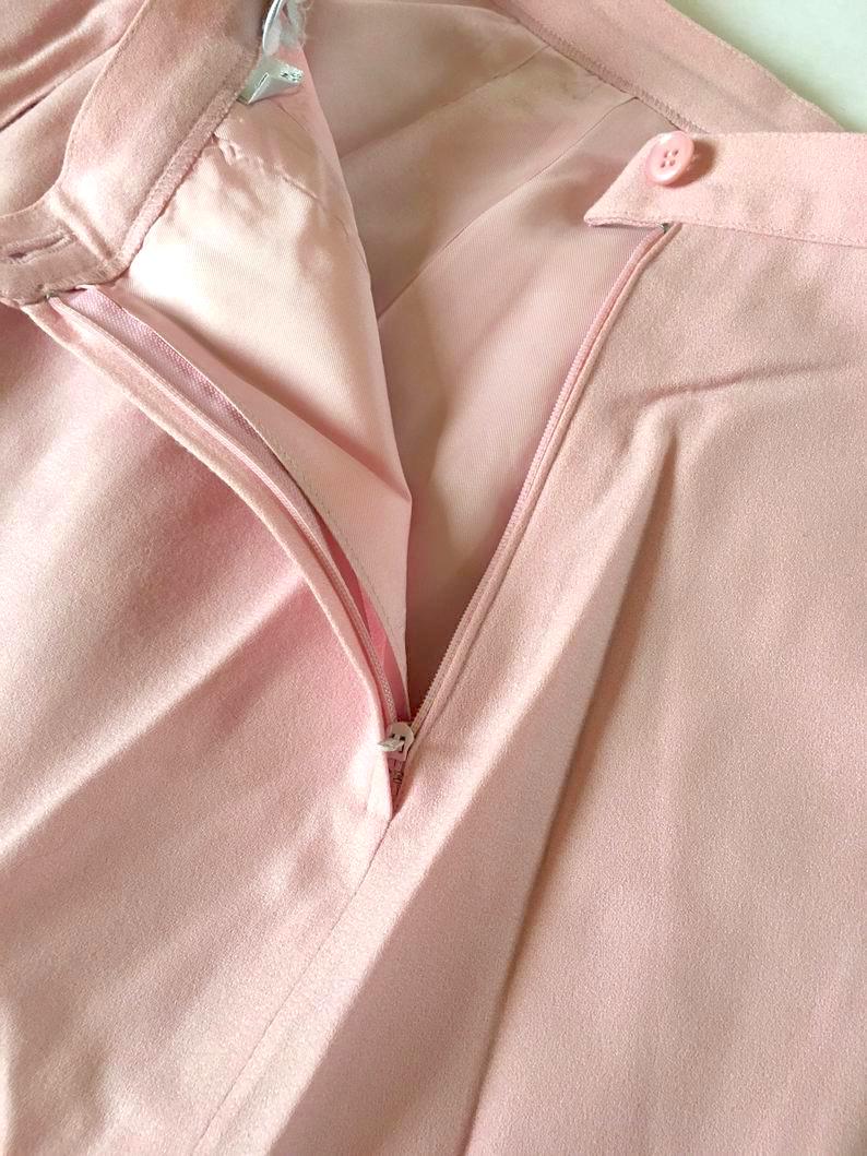 vintage pink skirt