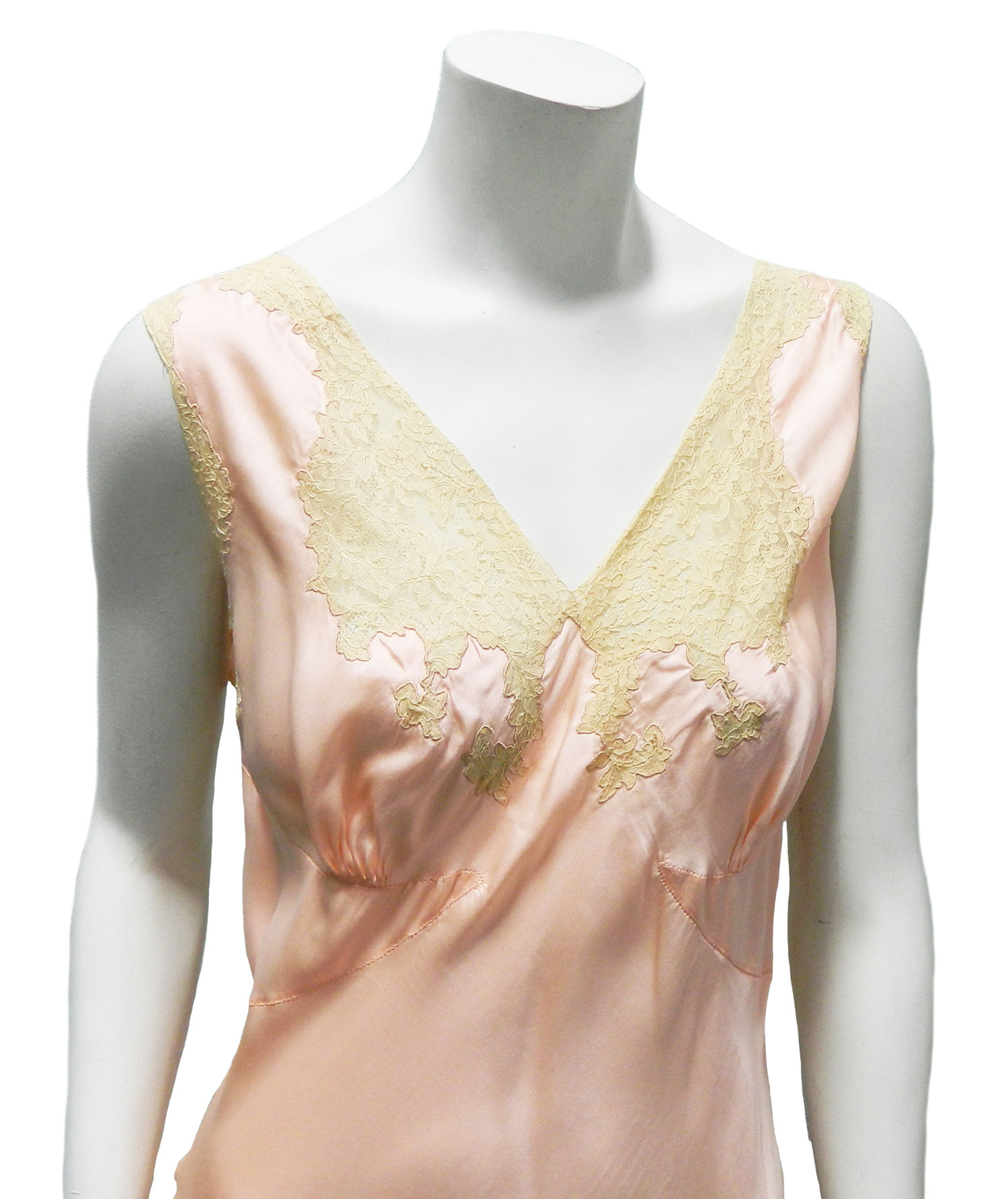 1940's silk nightgown