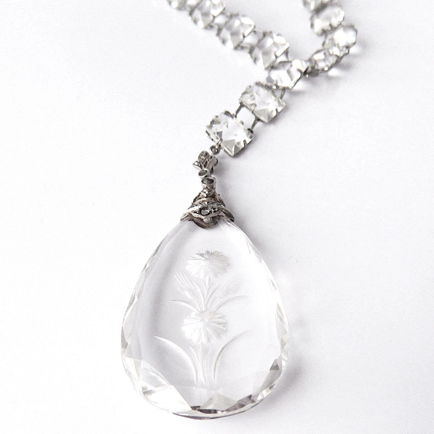Czech crystal necklace