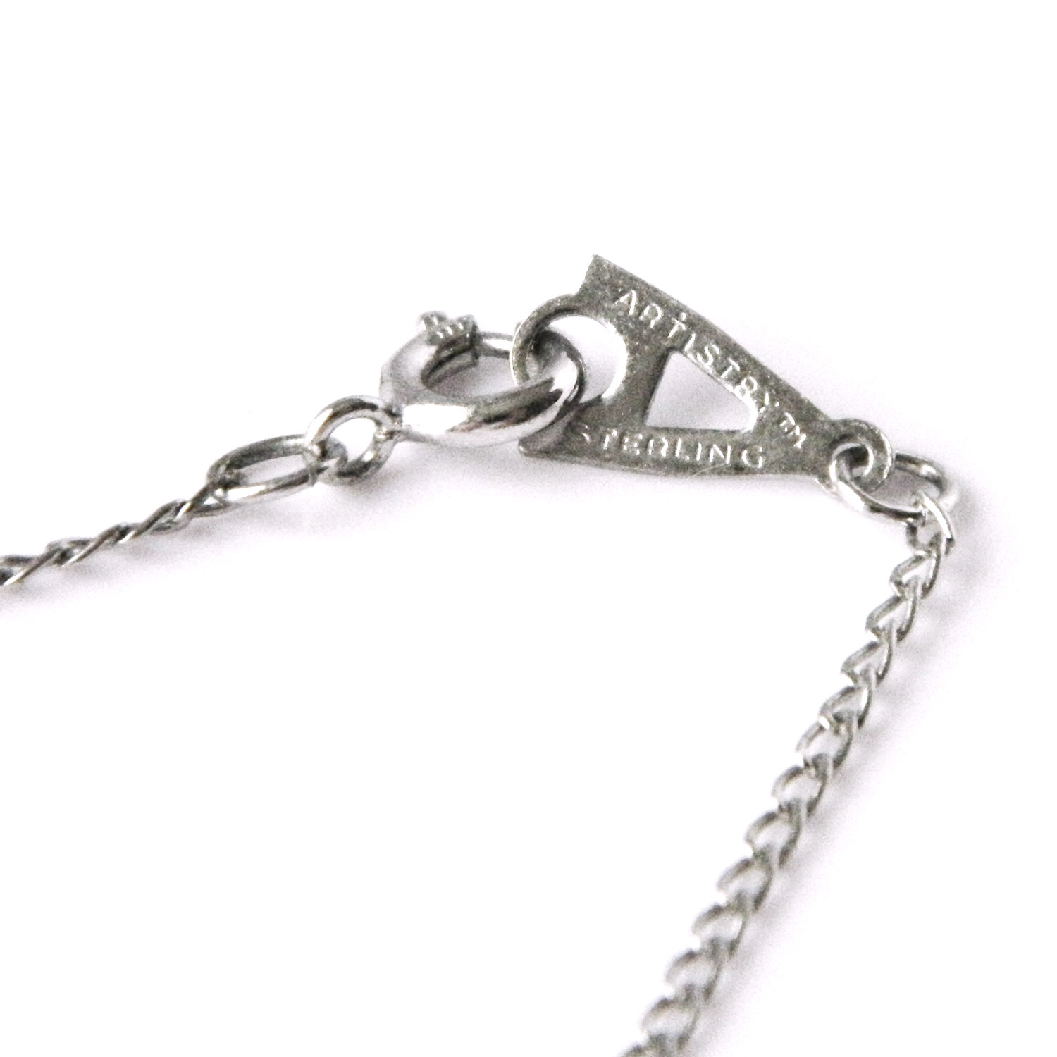 vintage sterling silver necklace
