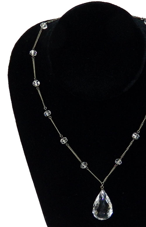 Pools of Light crystal necklace