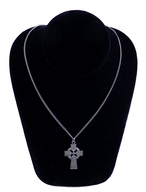 Celtic cross necklace