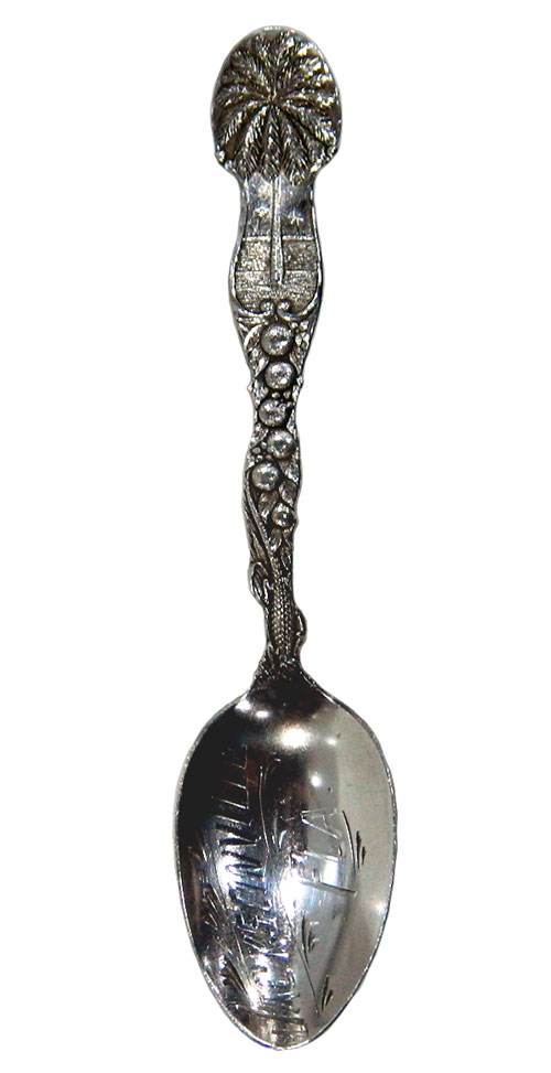 Antique Jacksonville Florida souvenir spoon