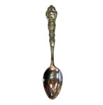 vintage Alaska State Sterling silver souvenir spoon