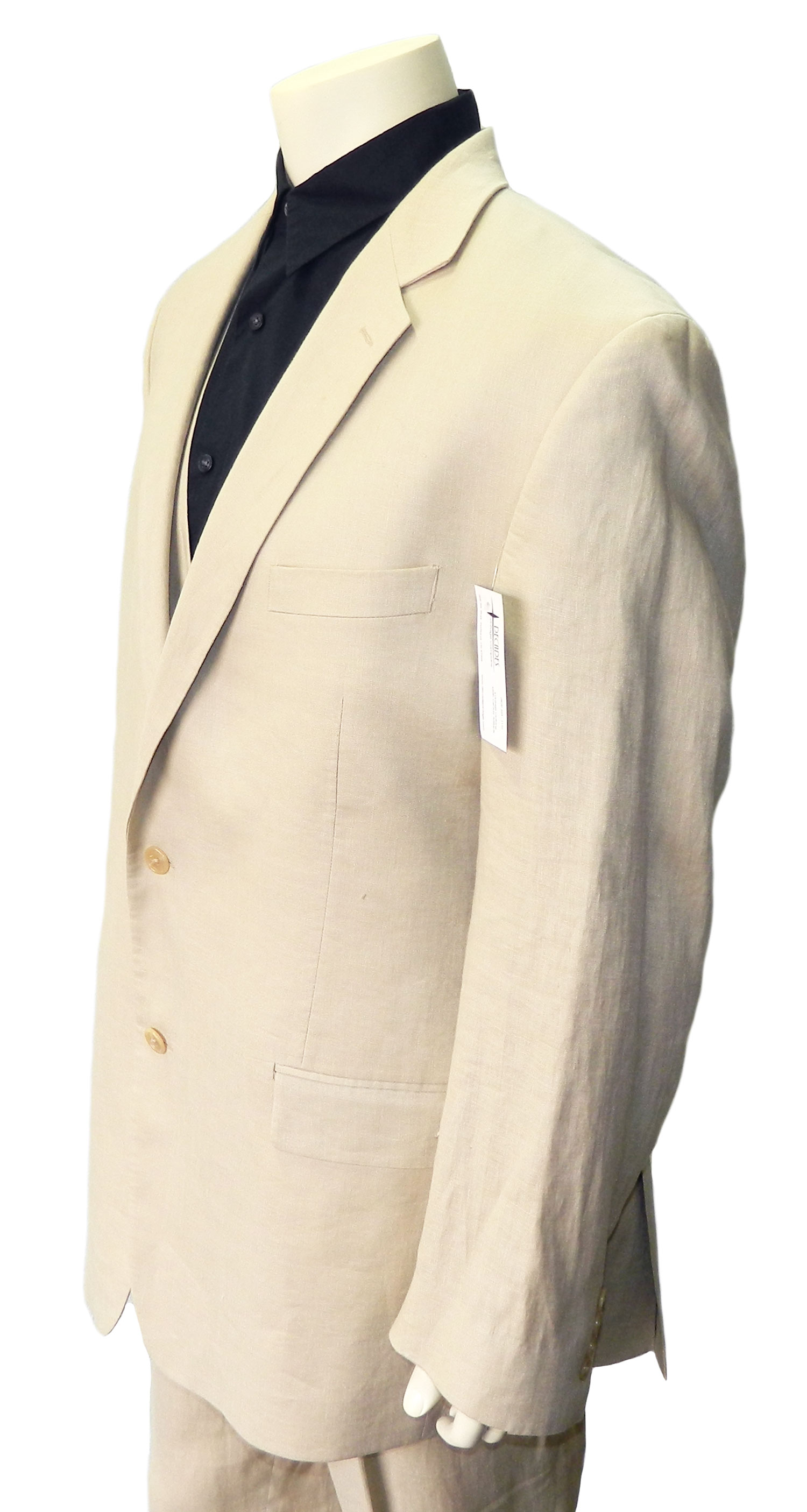 Calvin Klein linen suit