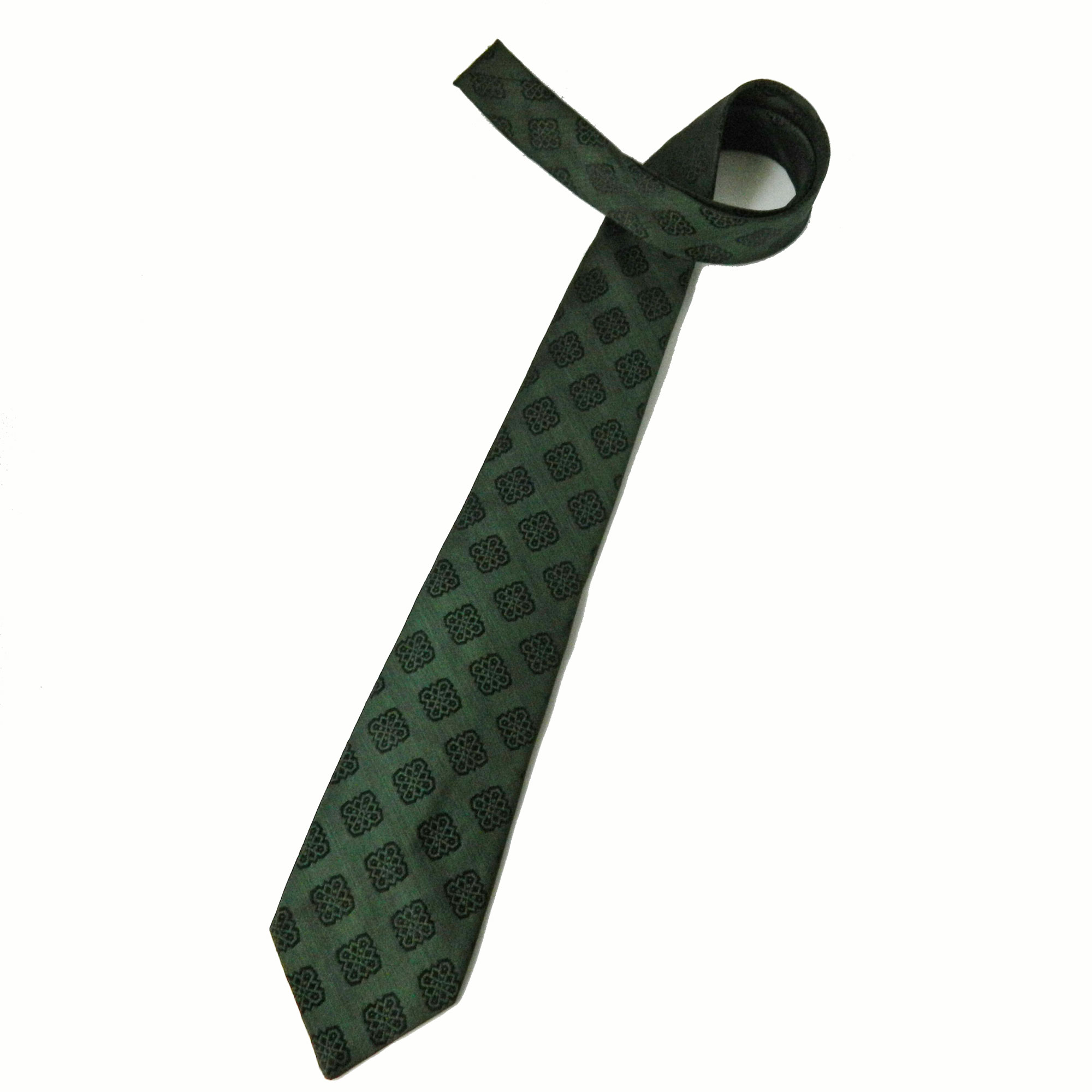 1960s Christian Dior sharkskin tie