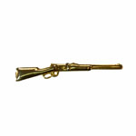 vintage rifle tie clip