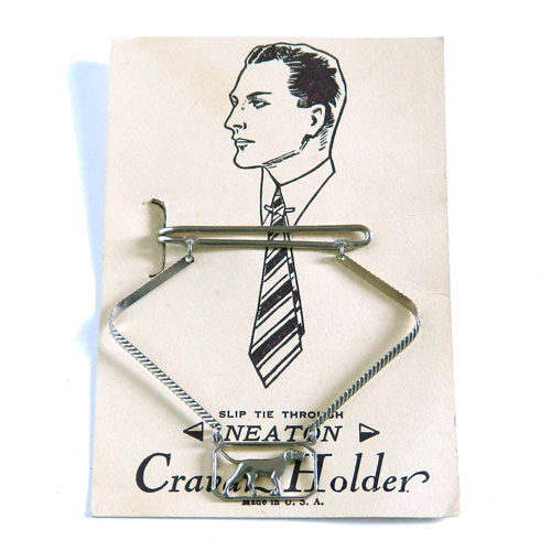 1920s English Pointer tie clip