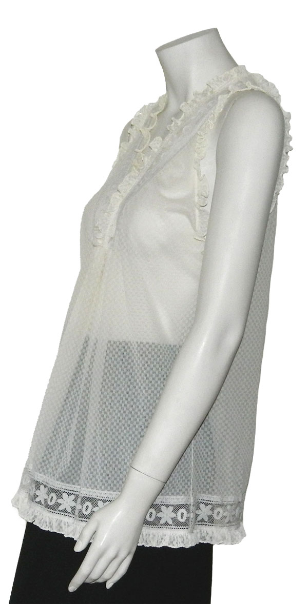 1970's sleeveless blouse