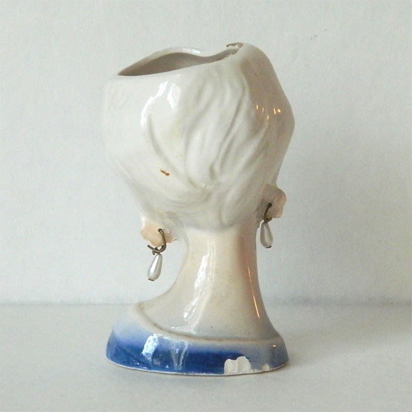 1950's Mini lady head vase