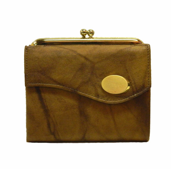 womens vintage leather wallet