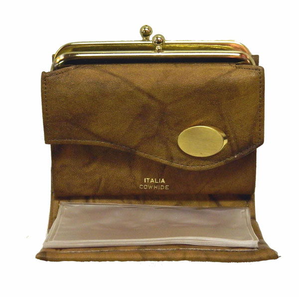 vintage Belle Brumell leather wallet