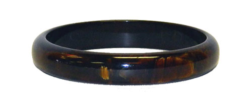 vintage espresso brown bakelite bangle bracelet