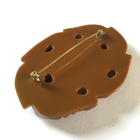 bakelite brooch