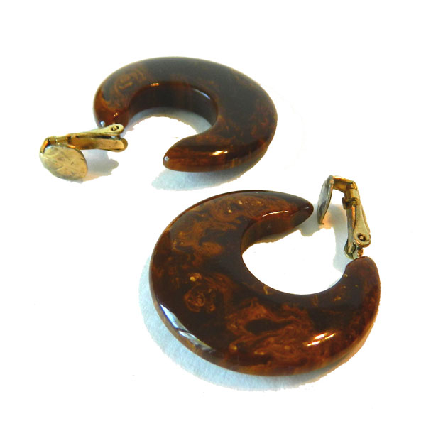bakelite earrings
