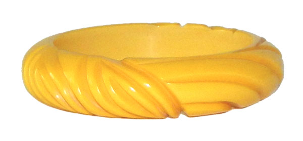 carved bakelite bangle