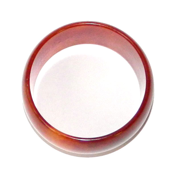 Burnt orange bakelite bangle