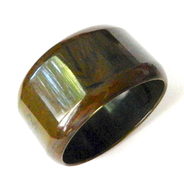 olive green bakelite bangle