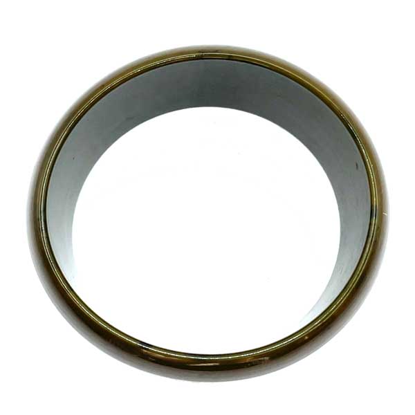 olive green bakelite bangle