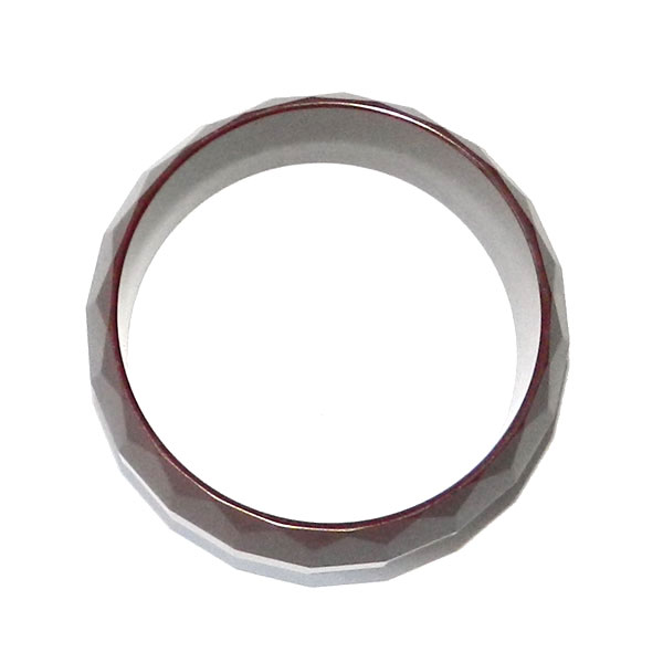 Faceted bakelite bangle