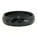 vintage black bakelite bangle