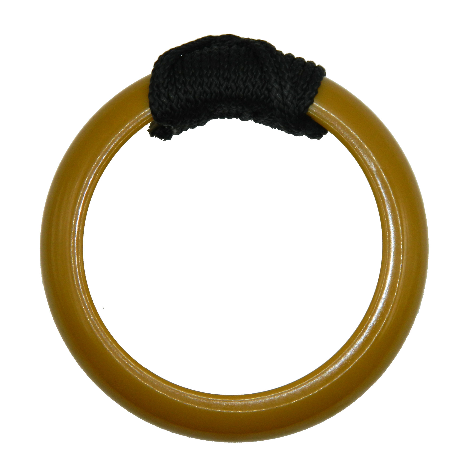 Pea soup bakelite bangle