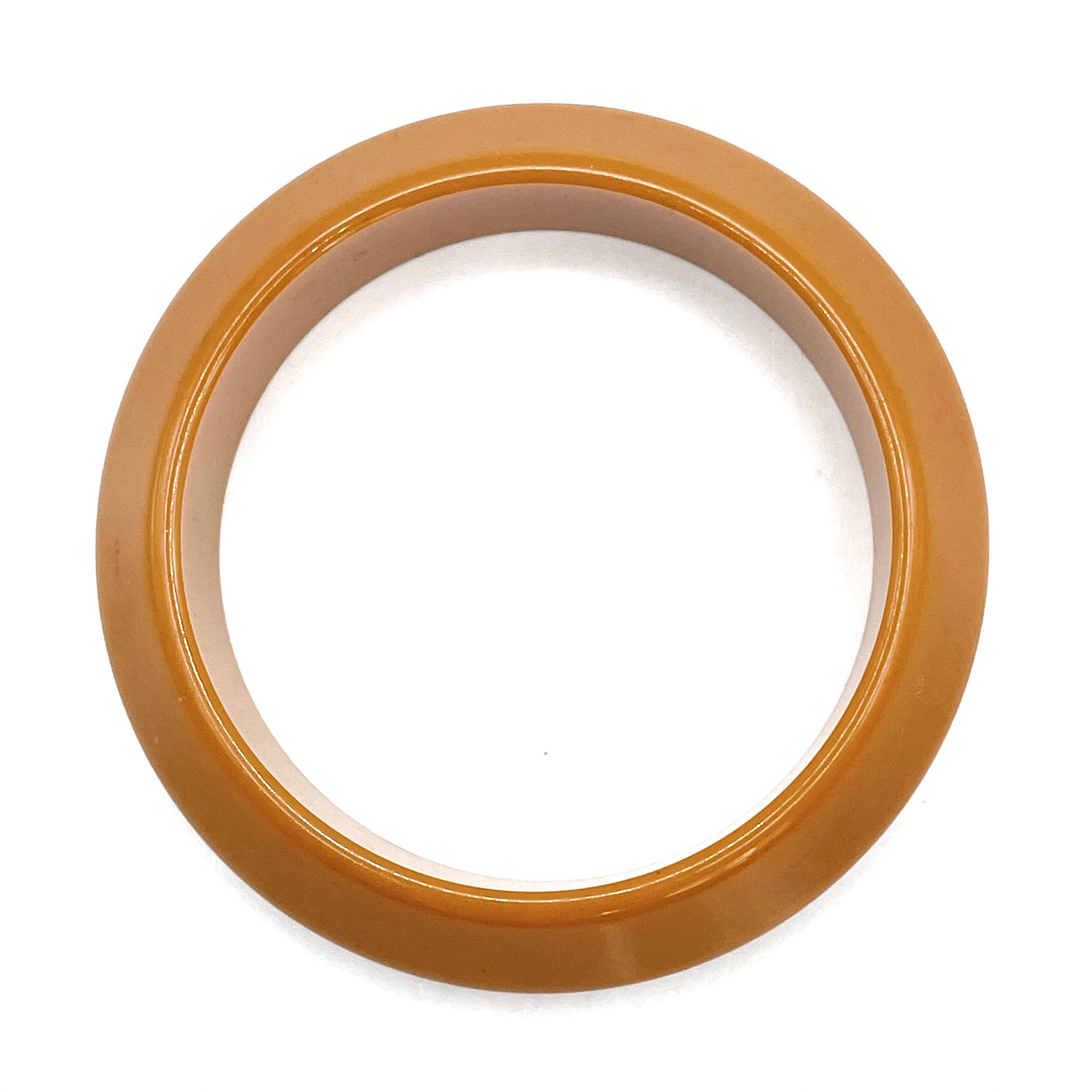 Beveled bakelite bangle
