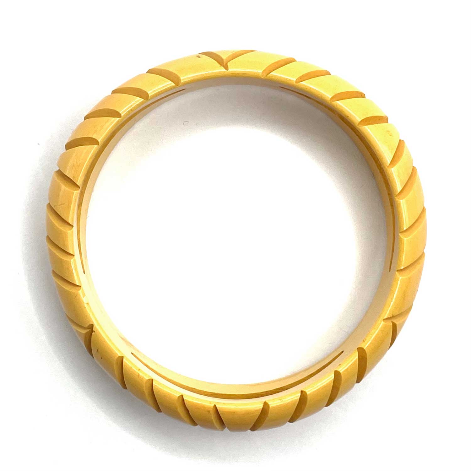 carved bakelite bangle