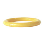 yellow bakelite bangle