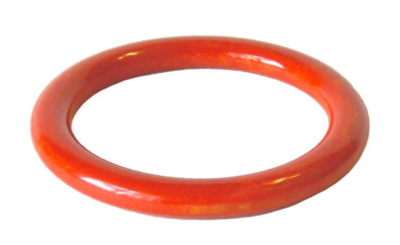 Red bakelite bangle