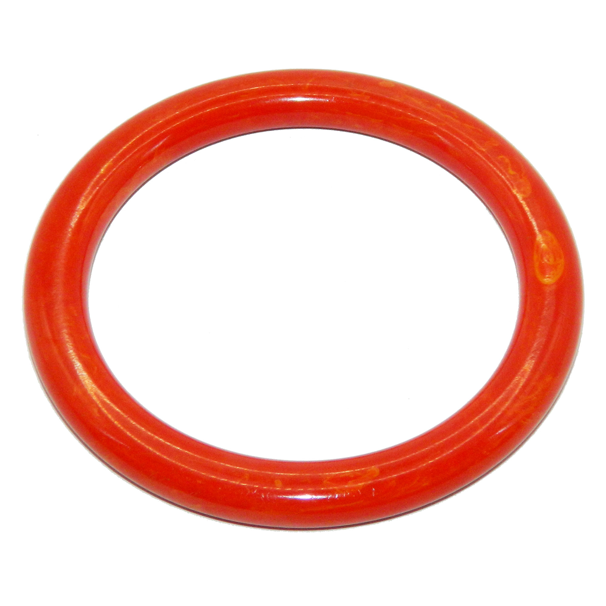 red bakelite bangle