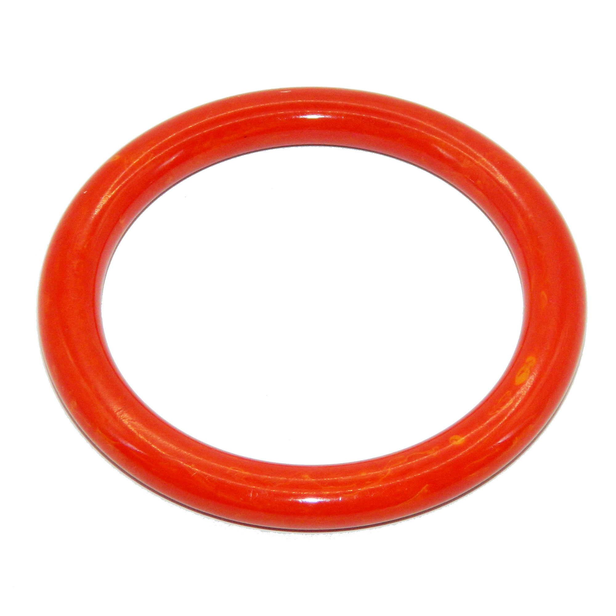 red bakelite bangle