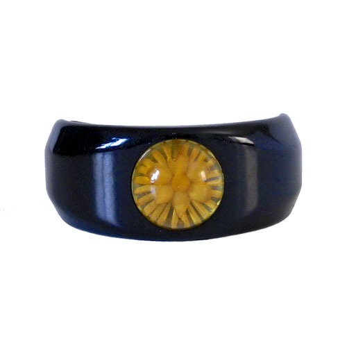 two tone bakelite clamper bangle