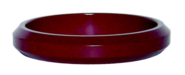 burgundy bakelite bangle