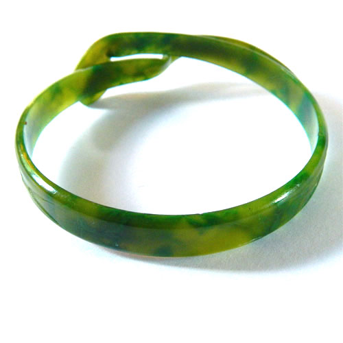 Bakelite snake bangle
