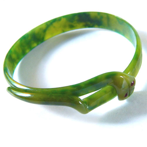 vintage snake bangle