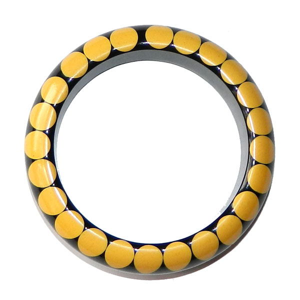 polka dot bakelite bangle