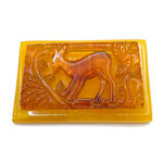 vintage bakelite deer fawn brooch