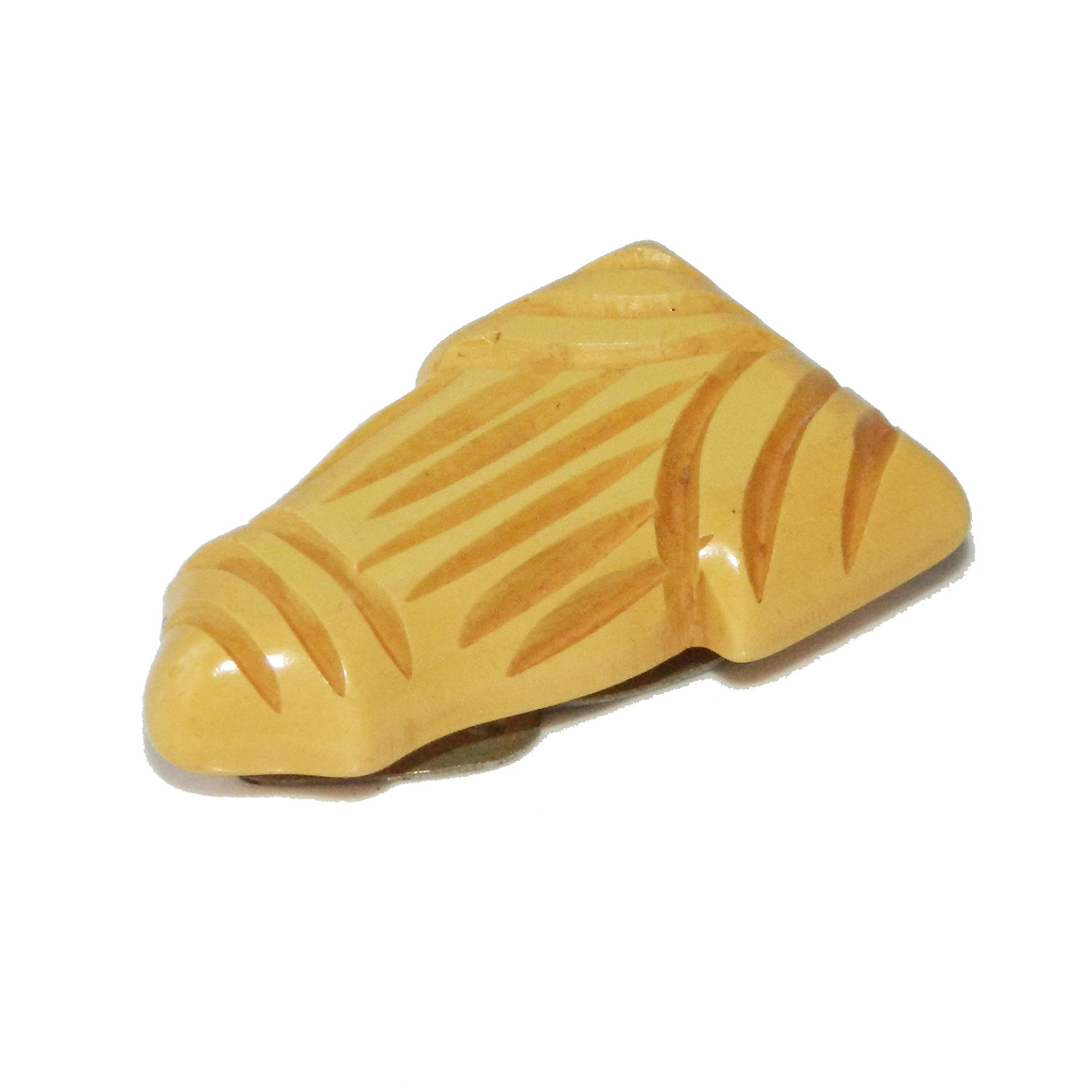 Vintage Art Deco bakelite dress clip