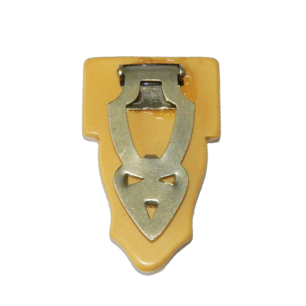 Vintage Art Deco bakelite dress clip