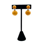 bakelite drop earrings