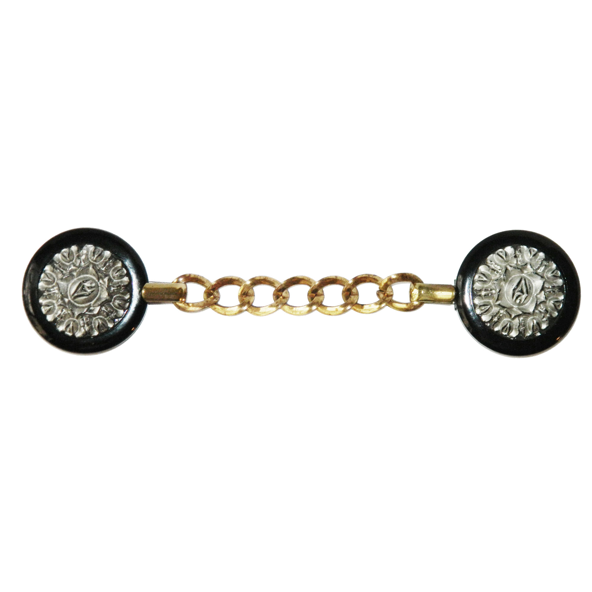 1930s chain belt buckle