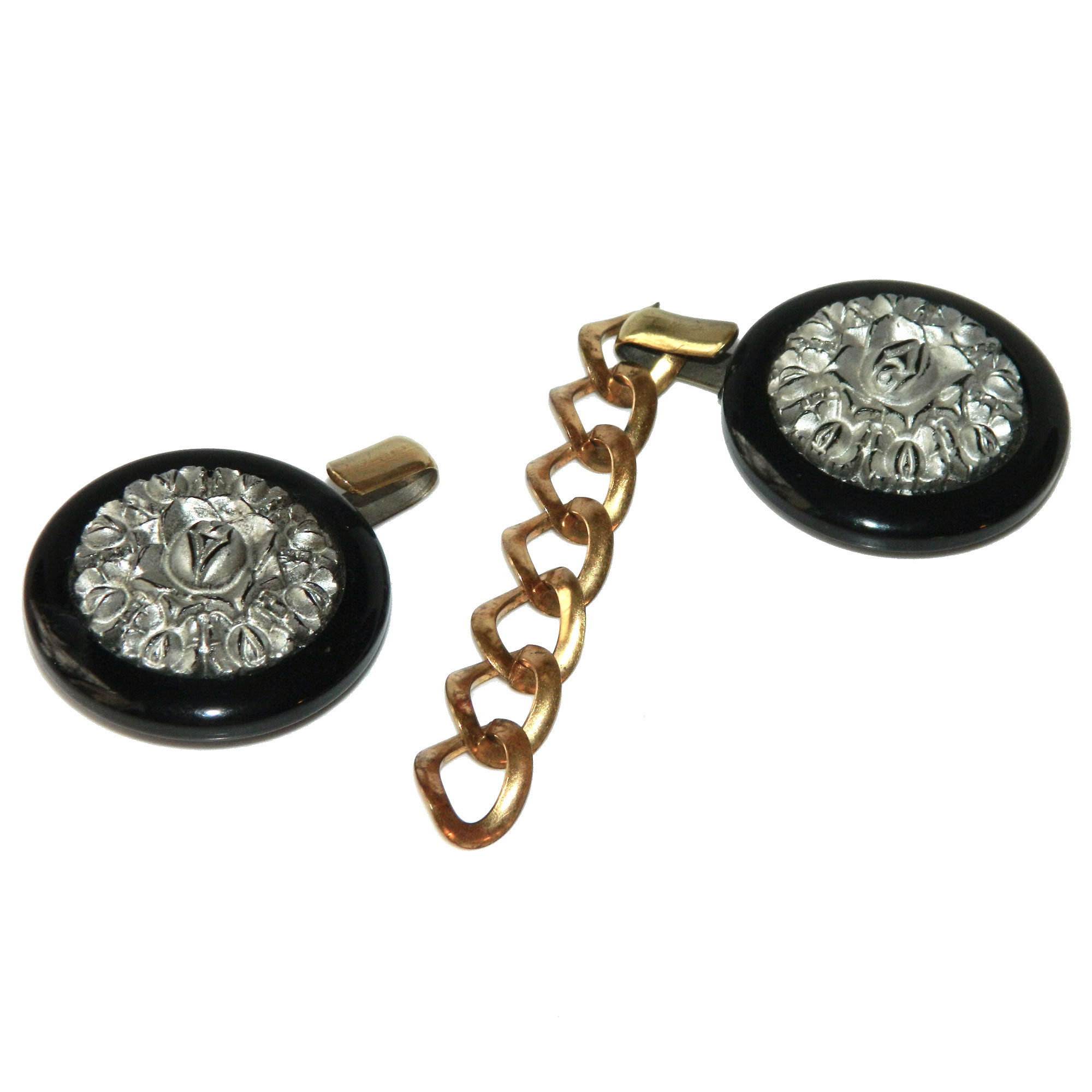 1930s chain belt buckle