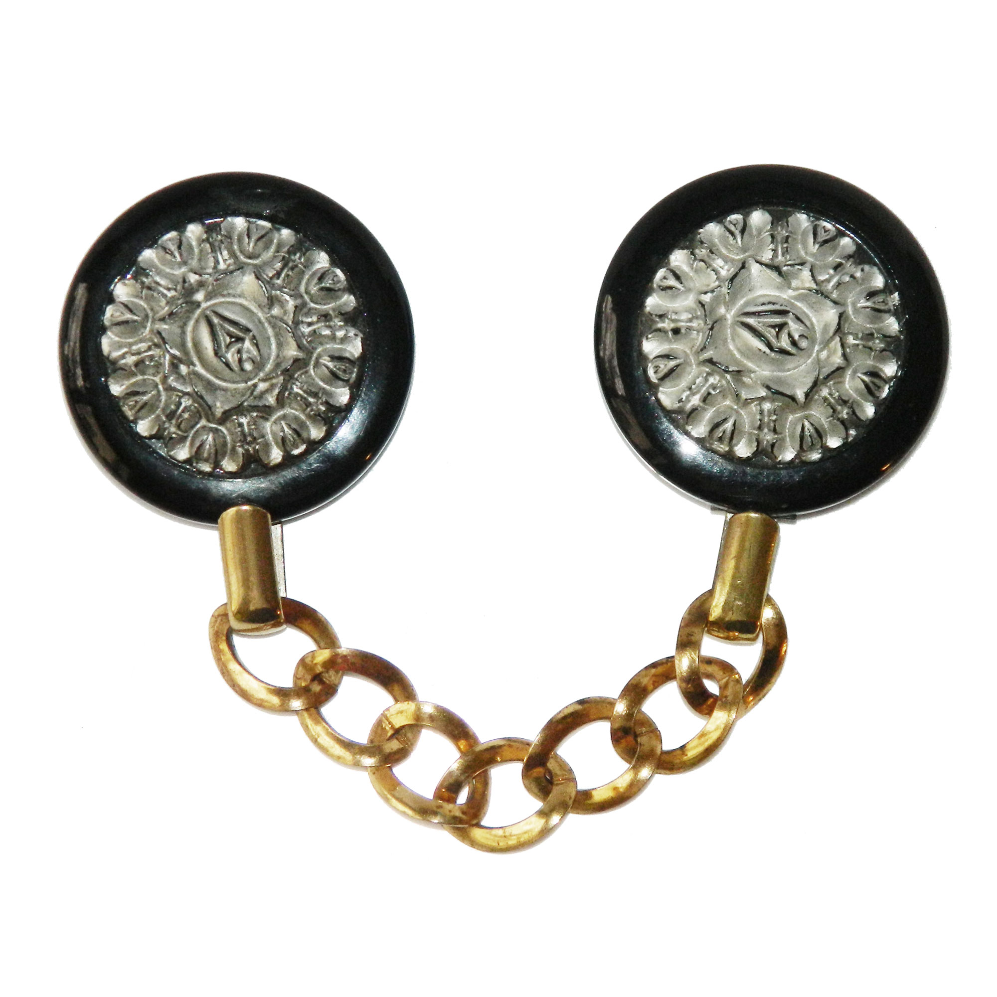 1930s chain belt buckle