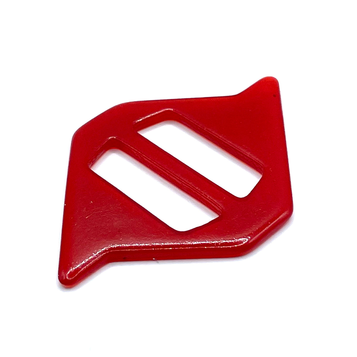 1930s red bakelite belt buckle